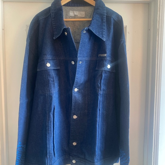 Vintage Iceberg Limited Edition IceJeans Jacket Sz 3X - Picture 1 of 13